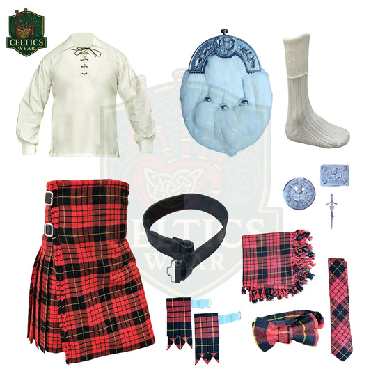 McQueen Modern Full Scottish Dress Bundle – Elite Highland Wear Set