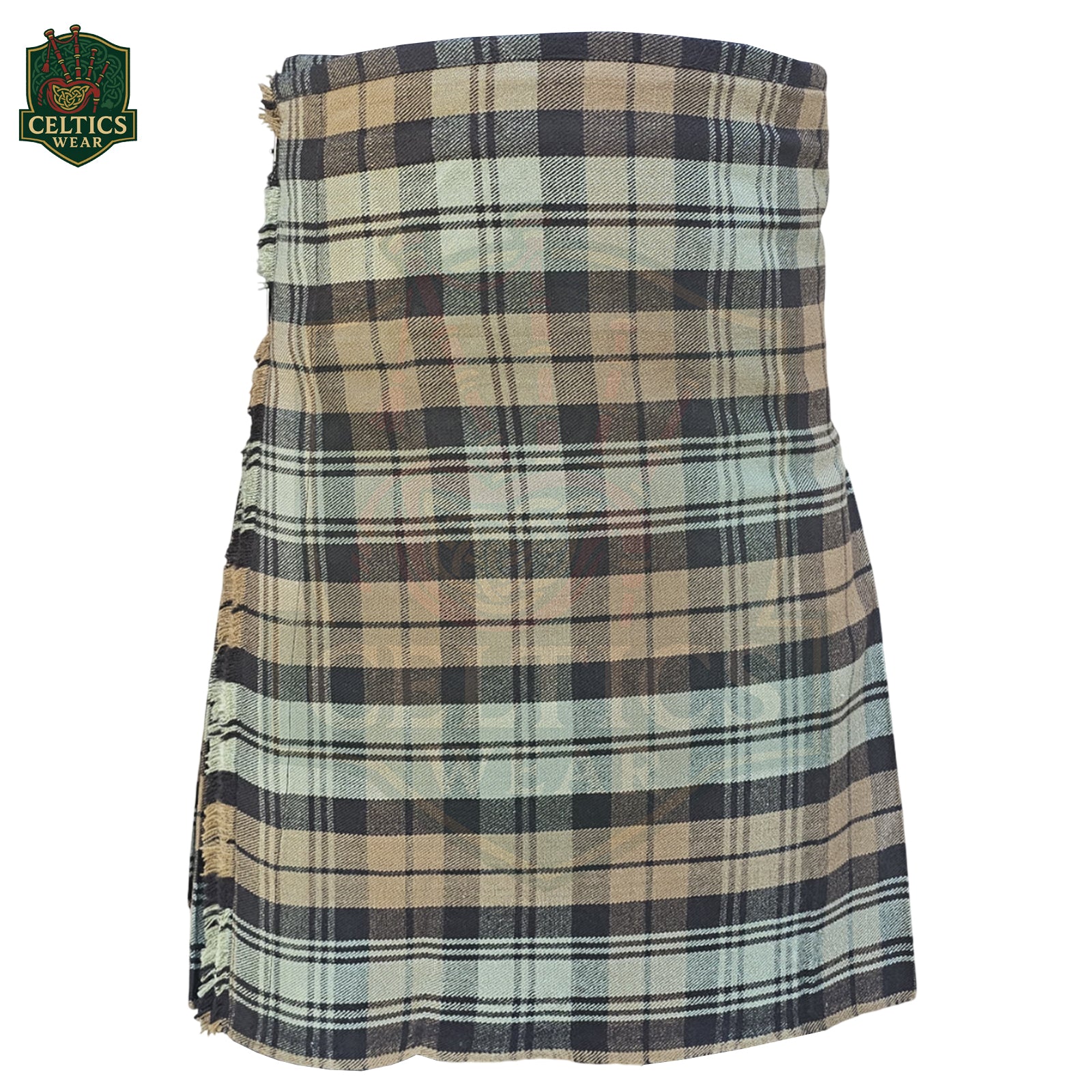 Black Watch Weather Tartan Kilt – Heavyweight Traditional Scottish Military Style Kilt for Men - celticswear