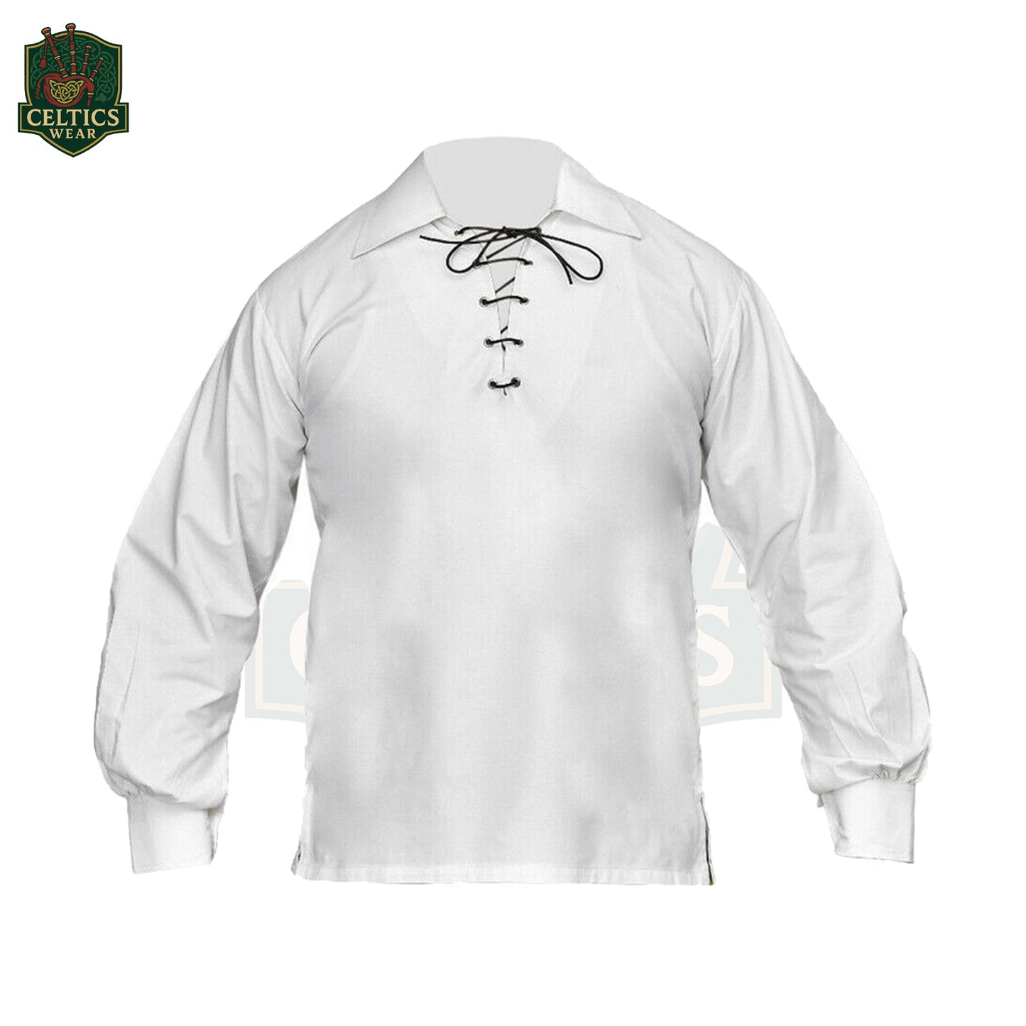 Men’s Jacobite Ghillie Kilt Shirt – Traditional Scottish Highland Wear