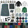 Design Your Own Highland Dress Outfit – Customizable Scottish Kilt Set with Complete Accessories