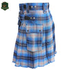 Blue Tartan Utility Kilt – Traditional Style Meets Modern Utility