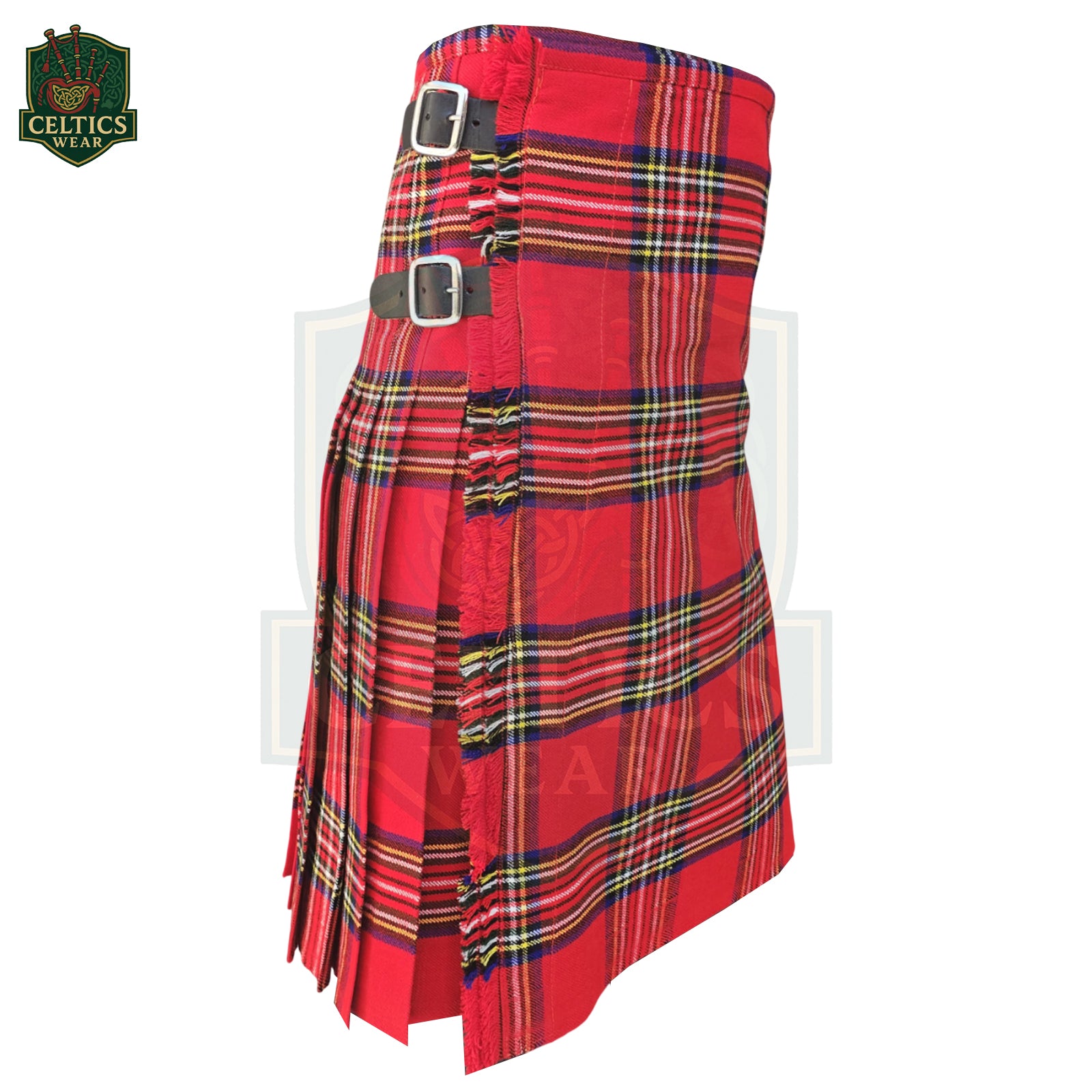 Royal Stewart Tartan Kilt – Traditional Scottish Highland Kilt for Men - celticswear