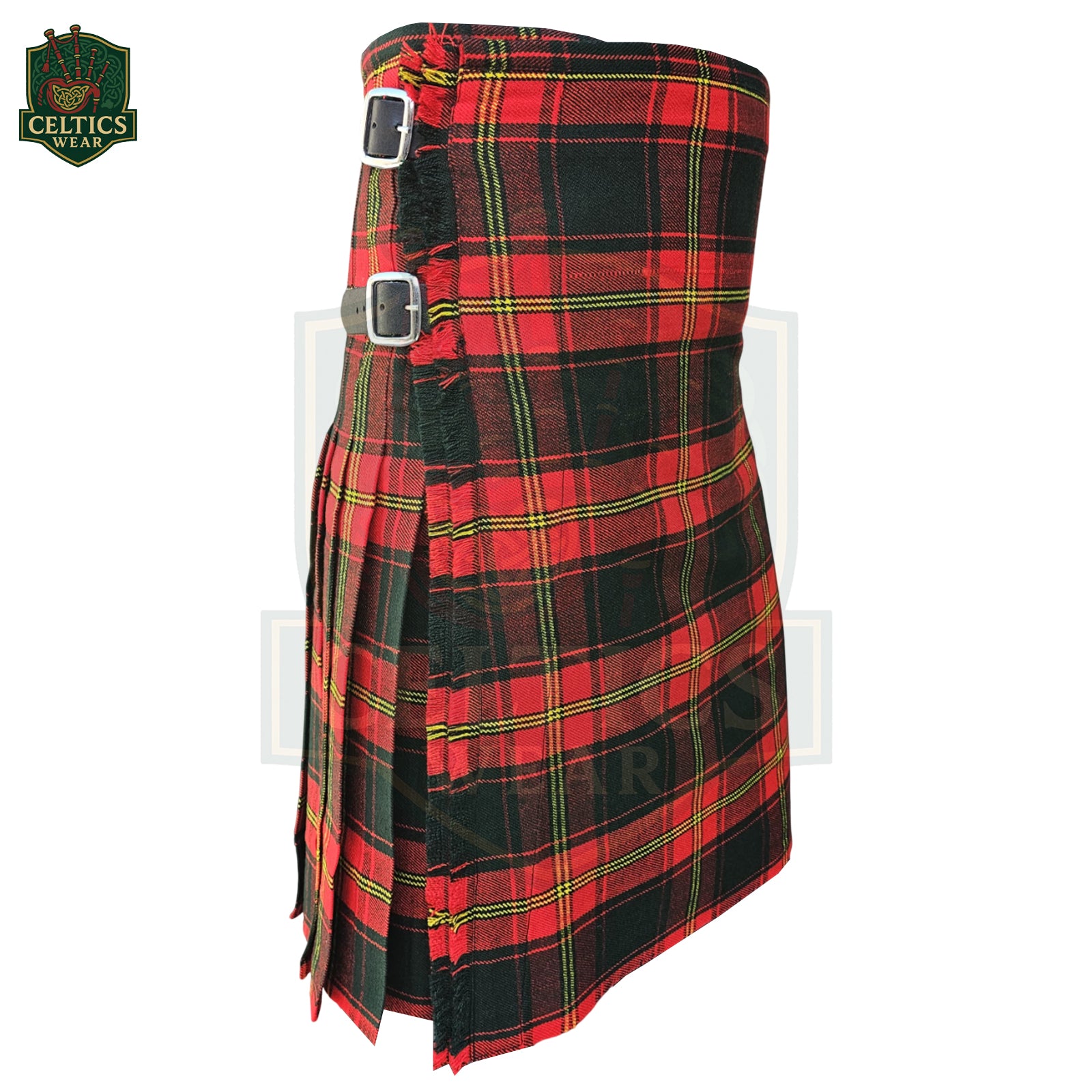 Ulster Red Tartan Kilt – Traditional Irish & Scottish Heritage Kilt - celticswear