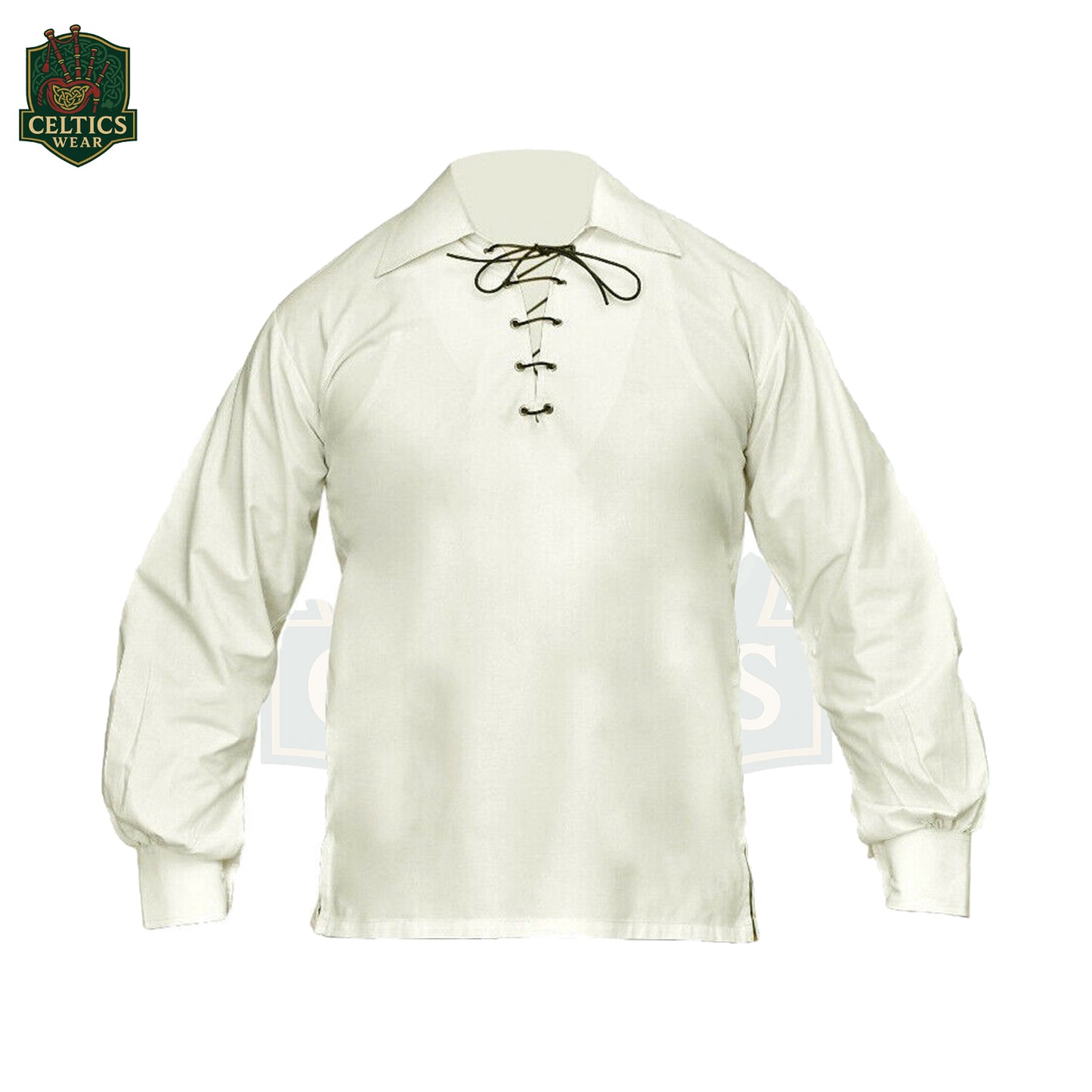 Men’s Jacobite Ghillie Kilt Shirt – Traditional Scottish Highland Wear