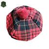 McQueen Modern Tartan Tam O’Shanter Cap – Traditional Scottish Bonnet - celticswear