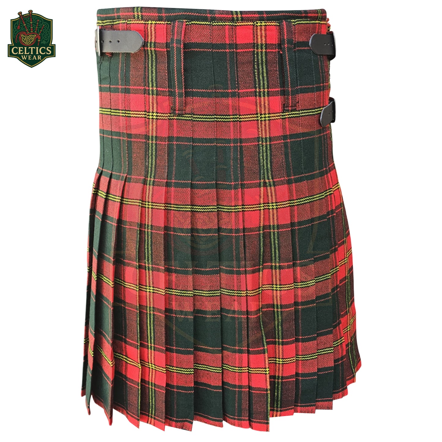 Ulster Red Tartan Kilt – Traditional Irish & Scottish Heritage Kilt - celticswear