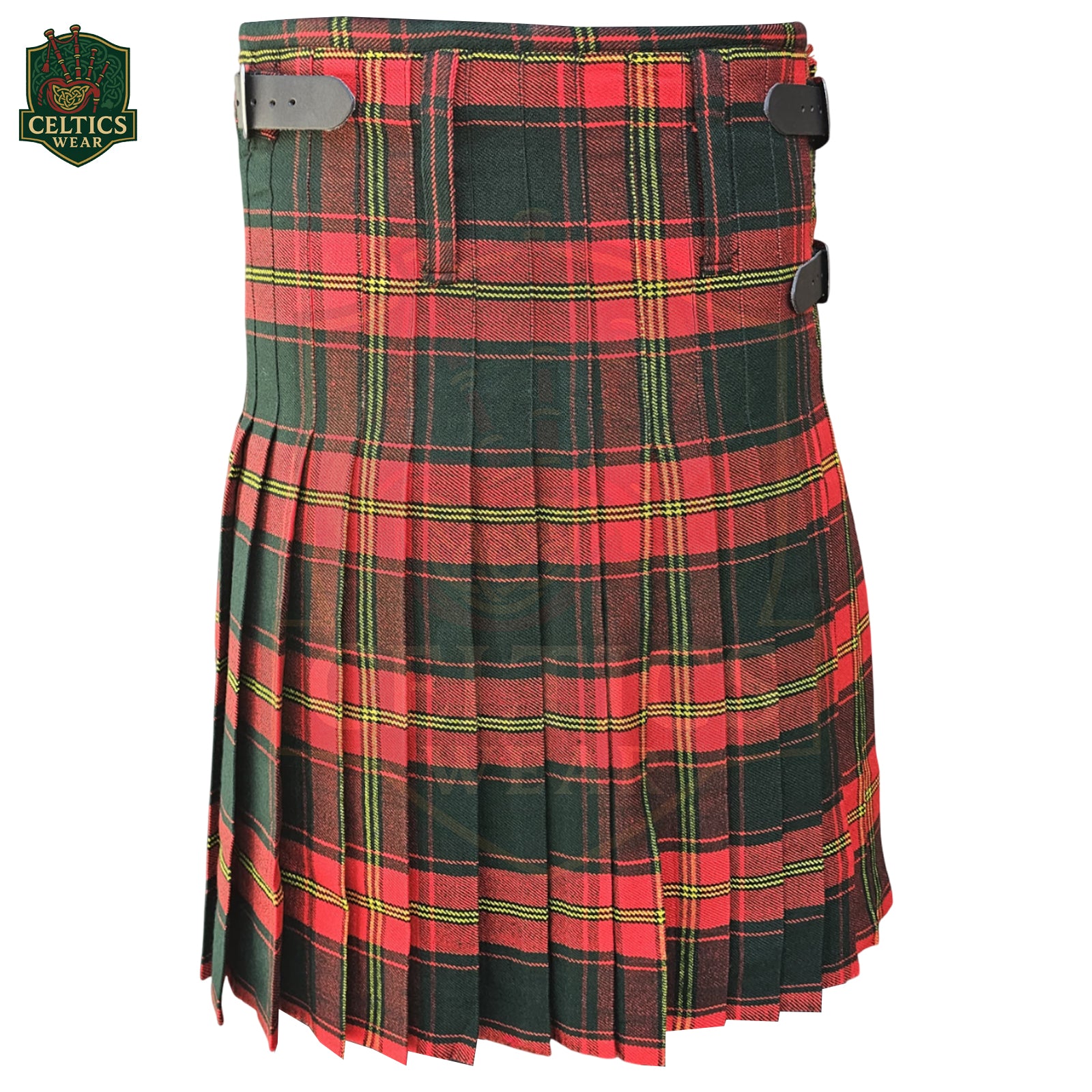 Ulster Red Tartan Kilt – Traditional Irish & Scottish Heritage Kilt - celticswear