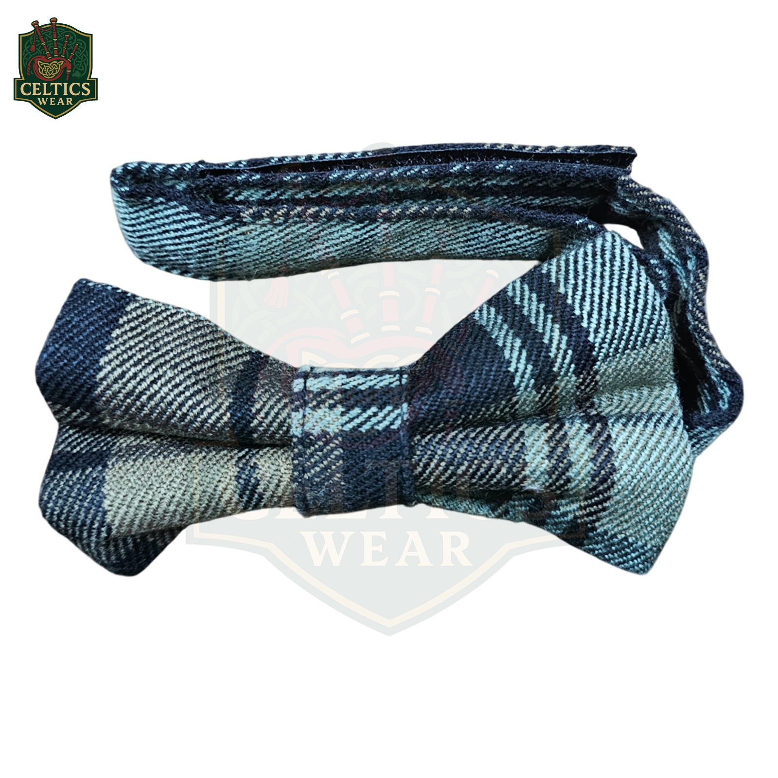 Black Watch Weather Tartan Bow Tie – Elegant Highland Accessory for Formal Wear - celticswear