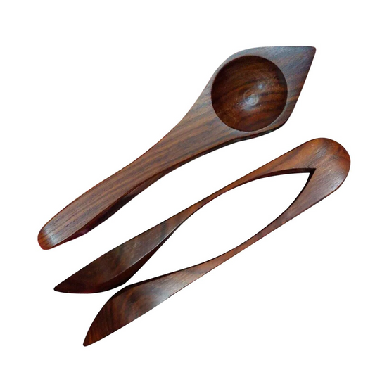 Rosewood Musical Spoons, Handcrafted Rhythm Spoons for Folk, Celtic & Percussion