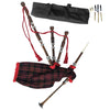 Great Highland Bagpipe – Natural Wood, MacDonald Tartan, Reeds & Carry Bag
