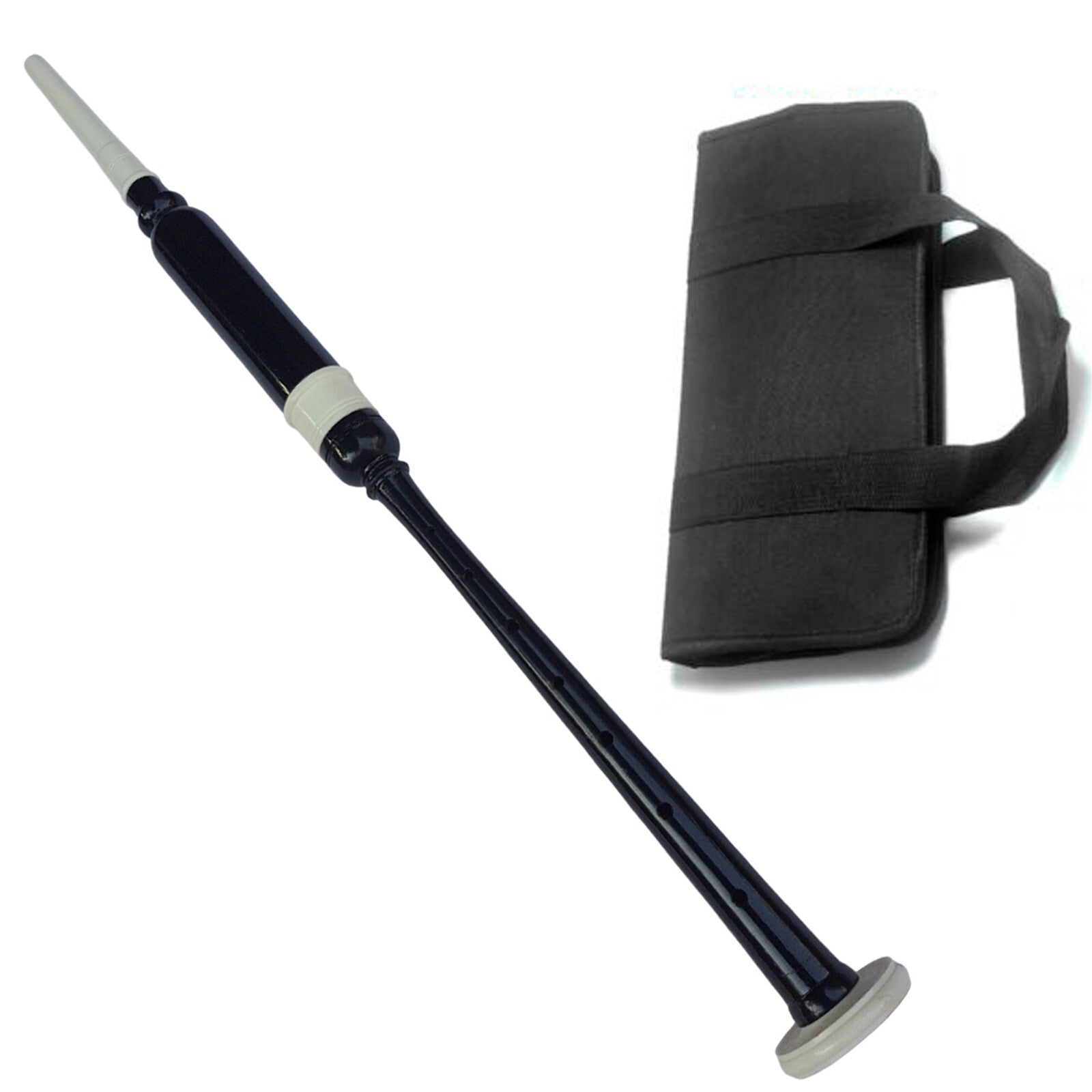 Scottish Practice Chanter + 2 Reeds & Carry Bag โ Bagpipe Learner Kit