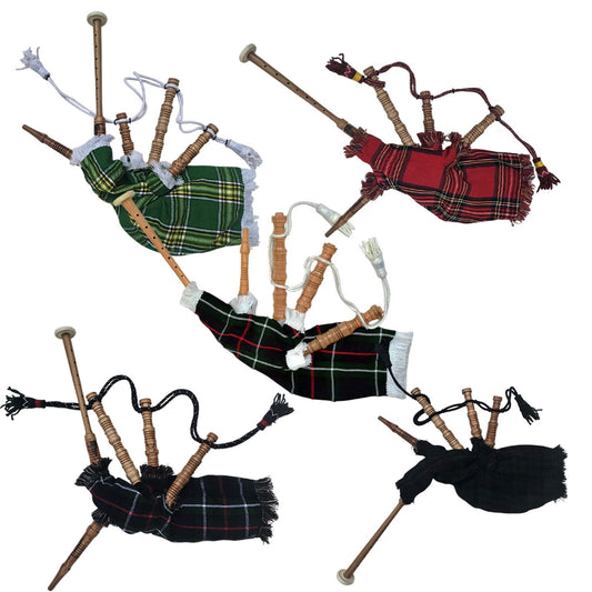 Kids Mini Bagpipe – Sheesham Wood, Fully Playable with 2 Reeds, Perfect for Gift