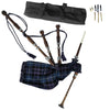 Great Highland Bagpipe – Natural Wood, Pride of Scotland, Reeds & Carry Bag