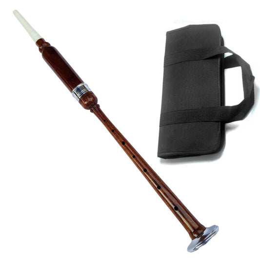 Scottish Practice Chanter + 2 Reeds & Carry Bag – Bagpipe Learner Kit