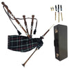 Great Highland Bagpipe – Natural Wood, MacKenzie Tartan & Hard Case Included