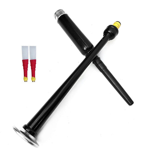 Highland Bagpipe Great Practice Chanter - Black Rosewood Finish & +2 Reeds New