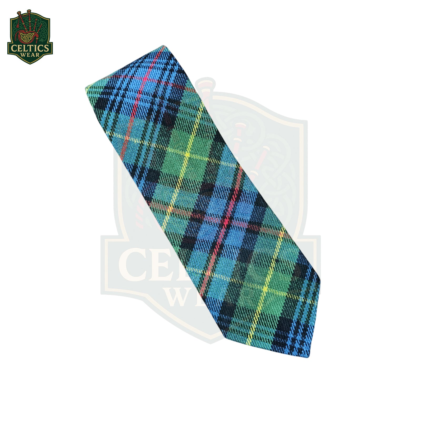Ferguson Ancient Tartan Neck Tie – Scottish Clan Heritage Formal Wear Accessory - celticswear