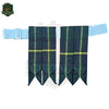 Hunting Wallace Tartan Kilt Flashes – Traditional Scottish Highland Wear Accessory - celticswear