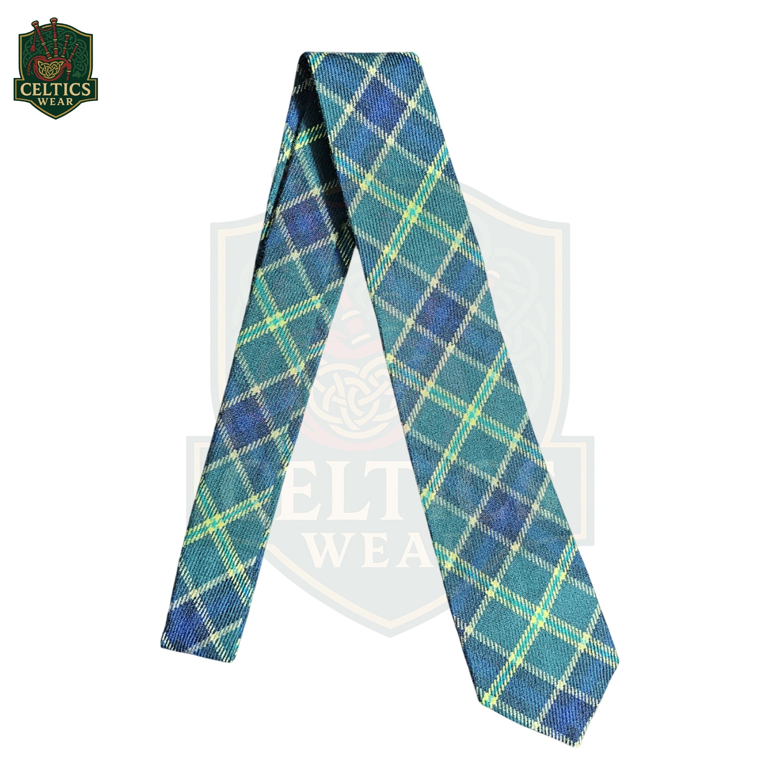 US Army Tartan Neck Tie – Traditional Scottish Elegance with Military Pride - celticswear