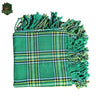 Irish Green Tartan Fly Plaid – Traditional Highland Drape for Formal Scottish Wear - celticswear