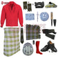 Gordon Weather Tartan Kilt Outfit | Full Highland Dress Set – Bagpipe Experts