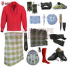 Gordon Weather Tartan Kilt Outfit | Full Highland Dress Set – Bagpipe Experts