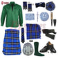 Ramsay Blue Tartan Complete Highland Dress Set – Full Traditional Scottish Kilt Outfit