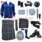 Gunn Modern Tartan Complete Highland Dress Set – Full Scottish Kilt Outfit with Accessories