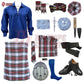 Dress Stewart Tartan Complete Highland Dress Set – Full Kilt Outfit with Matching Accessories
