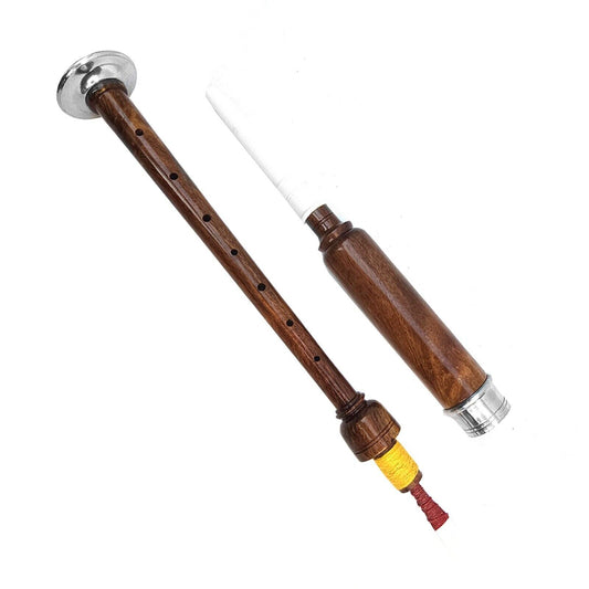 Scottish Great Highland Bagpipe Learning Practice Chanter Rosewood +2 Free Reeds