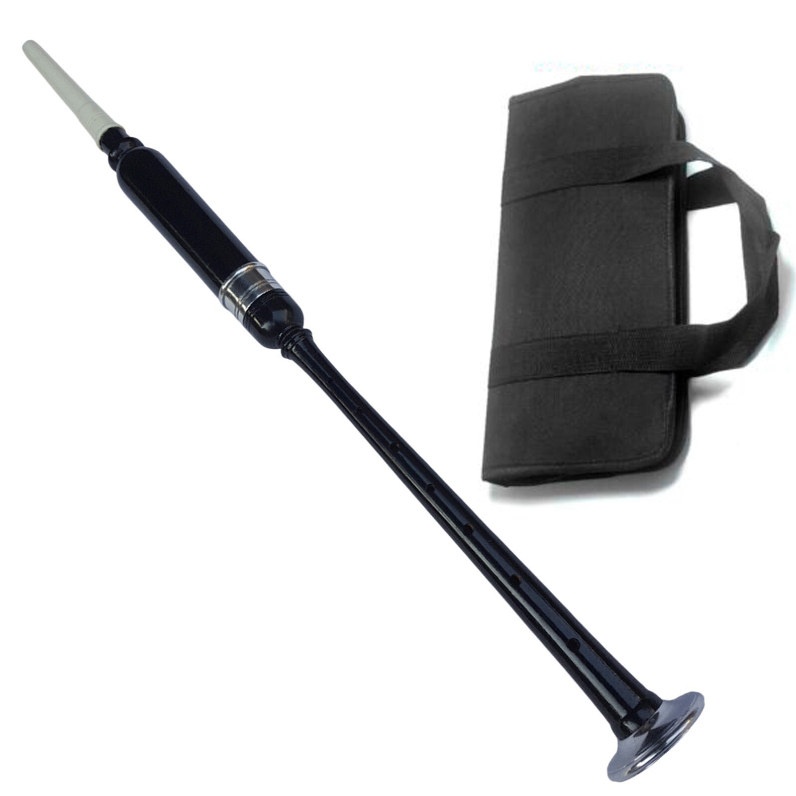 Scottish Practice Chanter + 2 Reeds & Carry Bag – Bagpipe Learner Kit