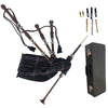 Great Highland Bagpipe – Natural Wood, Scottish National & Hard Case Included