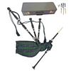 Great Highland Bagpipe – Silver Mounts, Black Watch Tartan & Hard Case Included