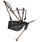 Great Highland Bagpipe – Natural Wood, Grey Watch Tartan, Reeds & Carry Bag