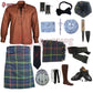 Hunting Stewart Tartan Kilt Outfit | Complete Highland Dress Set – Bagpipe Experts