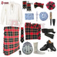 MacLachlan Tartan Complete Highland Dress Set – Full Kilt Outfit with Accessories