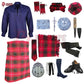 Bruce Modern Tartan Complete Highland Dress Set – Full Kilt Outfit with Accessories