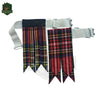 Royal Stewart Tartan Flashes – Classic Scottish Kilt Sock Garters - celticswear