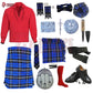 Ramsay Blue Tartan Complete Highland Dress Set – Full Traditional Scottish Kilt Outfit