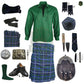 Blue Douglas Tartan Complete Kilt Outfit – Custom Highland Dress Set with Color Options
