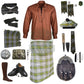Gordon Weather Tartan Kilt Outfit | Full Highland Dress Set – Bagpipe Experts