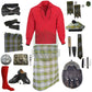 Gordon Weather Tartan Kilt Outfit | Full Highland Dress Set – Bagpipe Experts