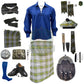 Gordon Weather Tartan Kilt Outfit | Full Highland Dress Set – Bagpipe Experts