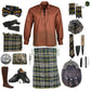 Heritage of Ireland Complete Highland Dress Set – Traditional Irish Tartan Kilt Outfit with Accessories