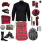 MacGregor Tartan Highland Dress Set | Full Kilt Outfit with Accessories – Bagpipe Experts