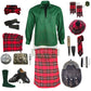 MacGregor Tartan Highland Dress Set | Full Kilt Outfit with Accessories – Bagpipe Experts