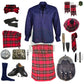 MacGregor Tartan Highland Dress Set | Full Kilt Outfit with Accessories – Bagpipe Experts