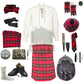 MacGregor Tartan Highland Dress Set | Full Kilt Outfit with Accessories – Bagpipe Experts