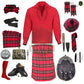 MacGregor Tartan Highland Dress Set | Full Kilt Outfit with Accessories – Bagpipe Experts
