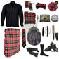 MacLachlan Tartan Complete Highland Dress Set – Full Kilt Outfit with Accessories